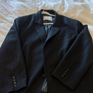 The Frankie Shop Black Oversized Blazer